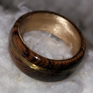 One of a kind wood ring